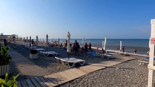 Утро в Лазаревском 13.08.2022. Цены в столовых Бристоль и Салют!?ЛАЗАРЕВСКОЕ СЕГОДНЯ?СОЧИ. смотреть онлайн