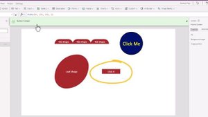 Power Apps Button Control for Beginners | OnSelect, Style, Properties