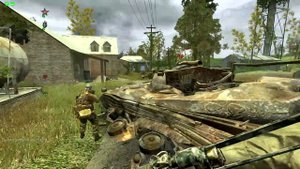Call of Duty 4 - Modern Warfare - Domination Comeback Match (Overgrown Map, HC, G3 Silenced, PC)