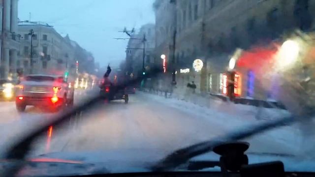 Только На Север _ День первый _ Мотопрохват по зимнему Невскому