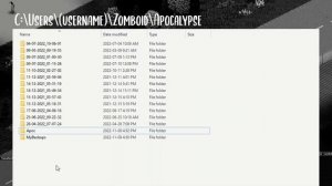 Zomboid Easy Backup Saves