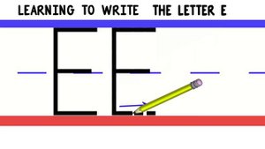 Write the Letter E