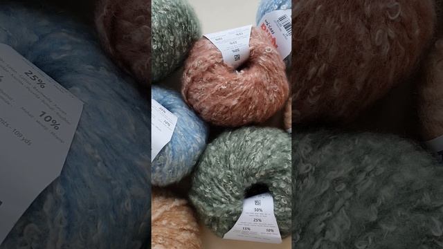 Обзор на пряжу Katia KOMOREBI и Katia ATENEA смотреть онлайн