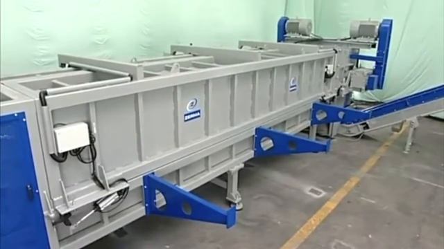 Трубный шредер длиной 6 метров для измельчения труб большого диаметра смотреть онлайн