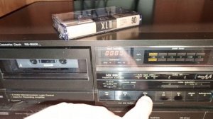 Кассетная дека Technics RS B505. mp4