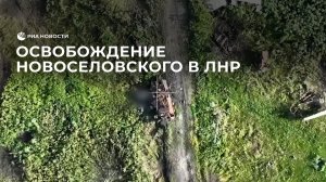 Освобождение населенного пункта Новоселовское в ЛНР