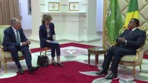 С.Лавров и Д.Сассу-Нгессо, Ойо, 4 июня 2024 г.