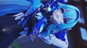 【原神:Genshin Impact MMD】Hip Sway Dance『Eula』