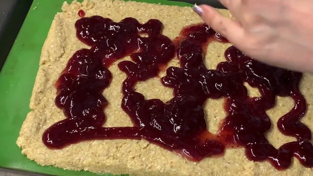 Овсяное ПЕЧЕНЬЕ с джемом домашний рецепт вкусной выпечки