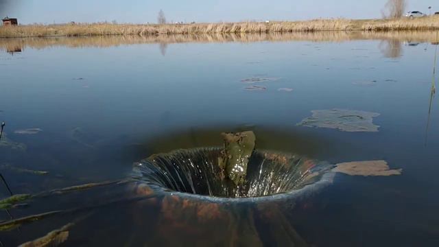 Слив с технического пруда ТЭЦ3 смотреть онлайн