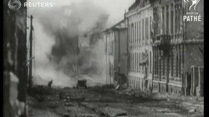 Soviet troops battle in Russia (1944)