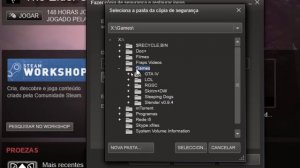 Steam - Backup  Restauração de seus jogos