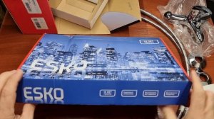 Покупка в ОБИ смесителя Esco для мойки и смесителя Esco в ванную комнату.