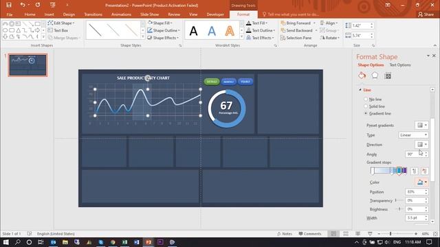 Dashboards Design tutorial in PPT - How to make & create sales dashboard in PowerPoint ? смотреть онлайн