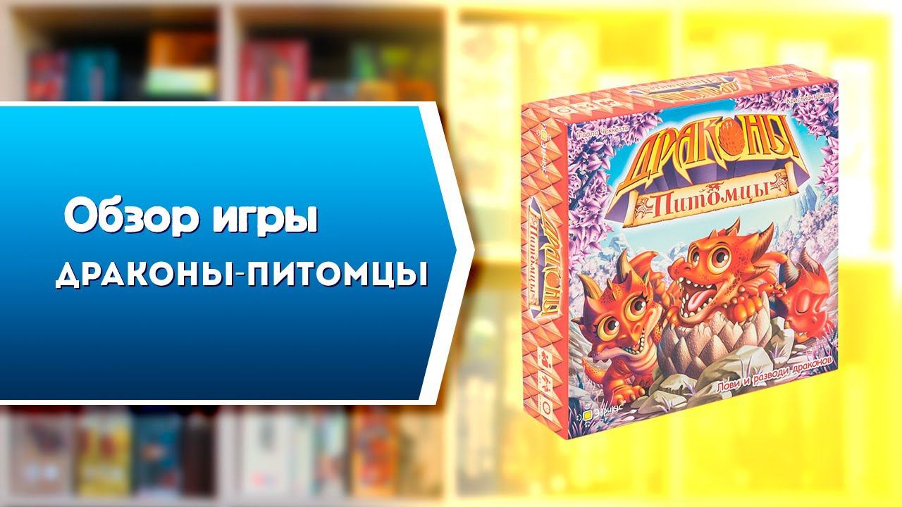 ДРАКОНЫ-ПИТОМЦЫ. Обзор и правила настольной игры от Эврикус