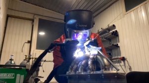 Сварка выпускного коллектора для Honda civic