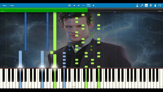 I Am The Doctor - Doctor Who [Synthesia Piano Cover] смотреть онлайн
