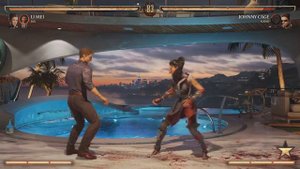 Mortal Kombat 1 Beta Li Mei vs. Johnny Cage