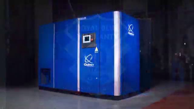 Quincy Compressor | Variable Speed Drive Air Compressors | QGV Rotary Screw Air Compressor смотреть онлайн
