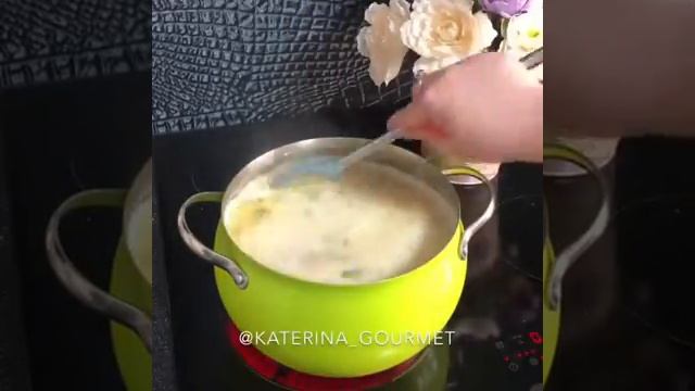 Как приготивить сырный суп с грибами смотреть онлайн