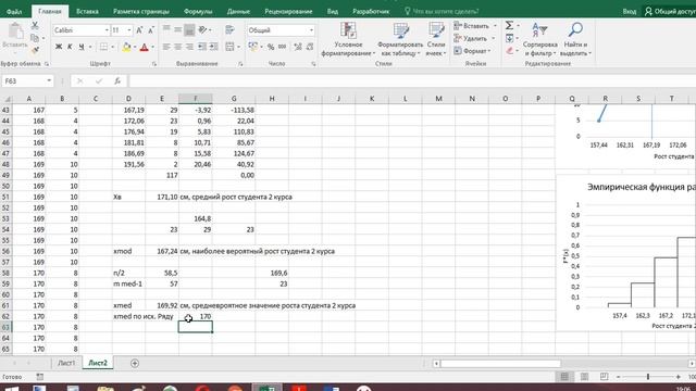 Описательная статистика в MS Excel: расчет числовых характеристик