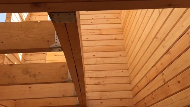 Дом из бруса - обзор строительного объекта смотреть онлайн