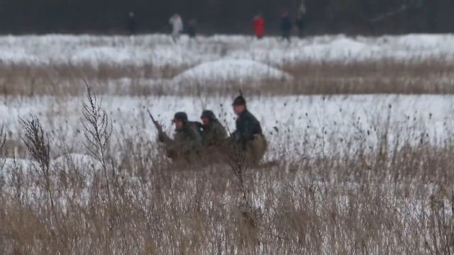 Реконструкция боя за освобождение Старого Оскола (2018)