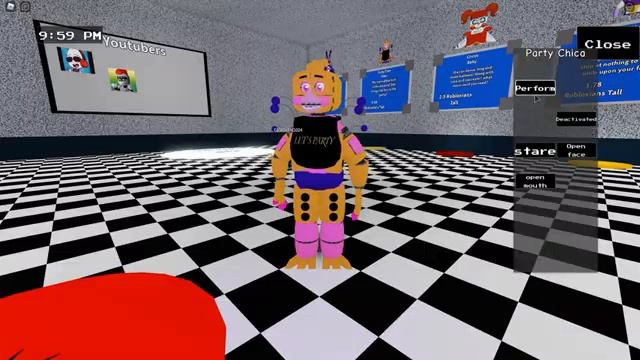 NEW Roblox FNAF Game Chicas Party World Remastered смотреть онлайн