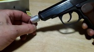 Запуск ракетницы СИГНАЛ ОХОТНИКА с МР654
