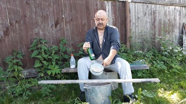 Измельчение яичной скорлупы