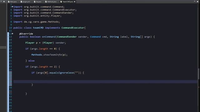 Grundgerüst - VARO/TG-Plugin SpeedCoding #1 (Java/Bukkit/Spigot) смотреть онлайн