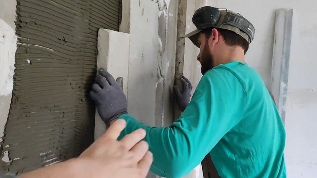 Штукатурка, заливка пола, электрика и утепление балкона на квартире смотреть онлайн