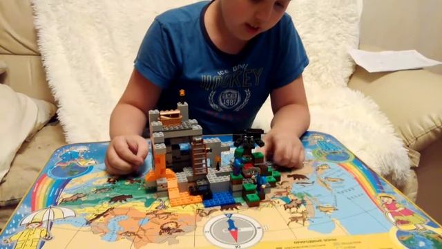 Лего майнкрафт "пещера" смотреть онлайн