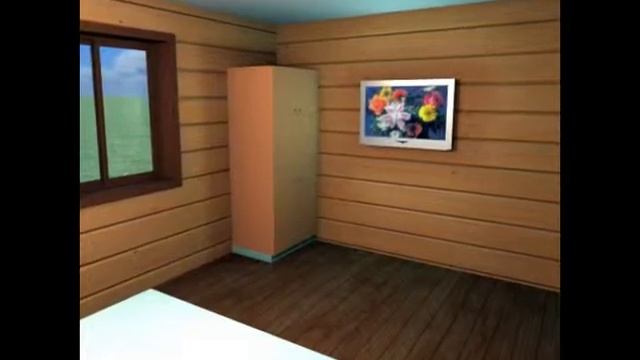 шале 9*10 из бруса 25*28 под двускатной крышей смотреть онлайн