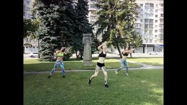 Ученица Ирина Копейка Разминка 2 Школа фитнеса Богданы Жужи смотреть онлайн