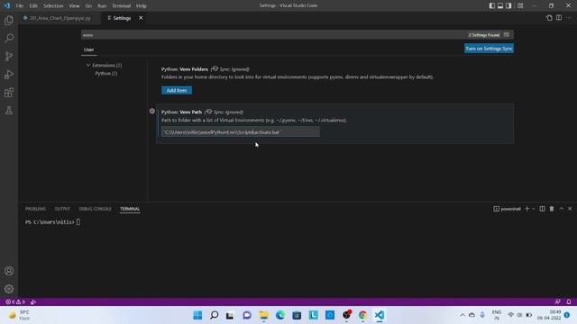 How to Activate python Virtual Environment in VS Code смотреть онлайн