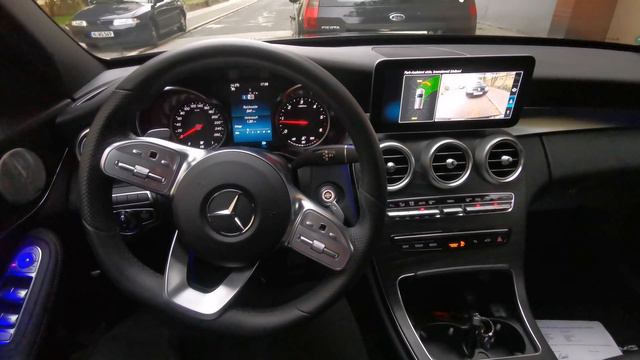 Active Parking Assist Mercedes-Benz c220 T modell 2019 FULL Functions смотреть онлайн