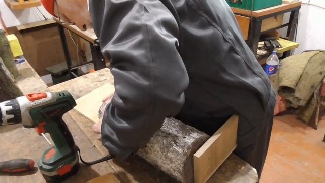 Как распилить поленья на дощечки