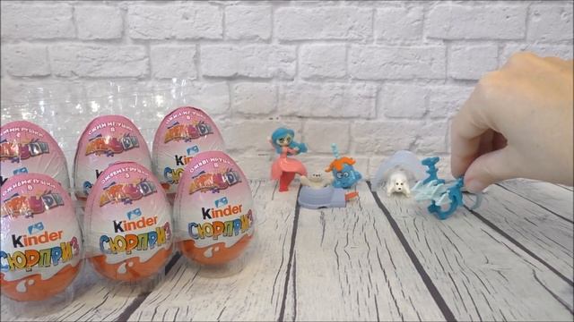 Киндер Сюрпризы APPLAYDU Сезон VU / Розовые Киндеры АППЛЕЙДУ для Девочек смотреть онлайн