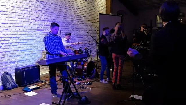 Cover Genesys Band (КГБ) @ Genesys NY Party 2018. Imagine - John Lennon смотреть онлайн