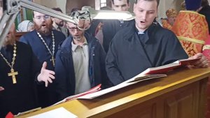 Архиерейской богослужение в честь Иверской иконы Божией Матери