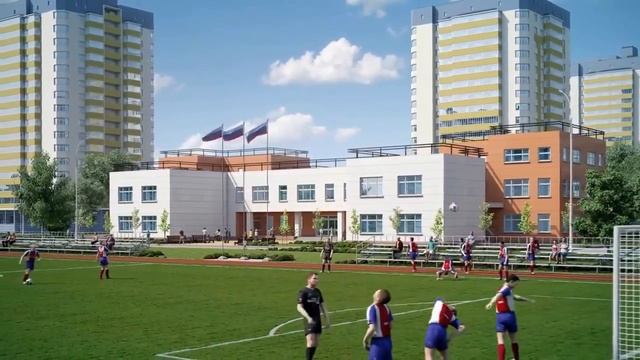 Лобня Сити - город-парк в Подмосковье смотреть онлайн