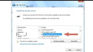 HOW TO Install HP laserjet 1200 printer driver ON Windows 7