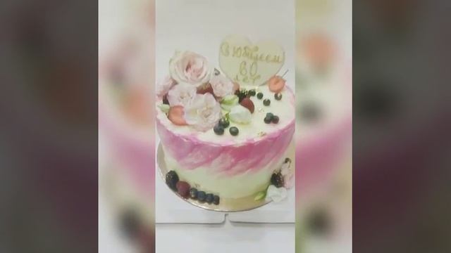 Великолепный торт для мамы на юбилей 60 лет