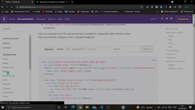 How To Make Navbar In Bootstrap 4 | Easy Tutorial Bootstrap