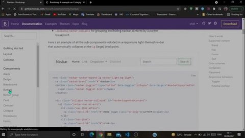 How to make navbar in Bootstrap 4 | Easy Tutorial Bootstrap