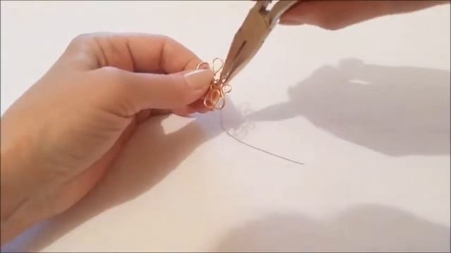 Серьги из медной проволоки своими руками/DIY copper wire earrings смотреть онлайн