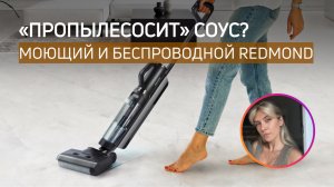 МОЩНЫЙ МОЮЩИЙ БЕСПРОВОДНОЙ | Пылесос REDMOND MultiClean RV-UR390