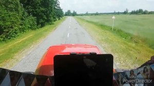 Мтз-3522  на перевозке сенажной массы!