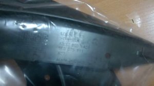 5E0075111 Брызговики передние Skoda Octavia A7